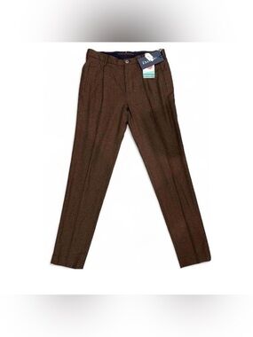 Incotex Tapered & Pleated Virgin Wool-Twill Trousers!